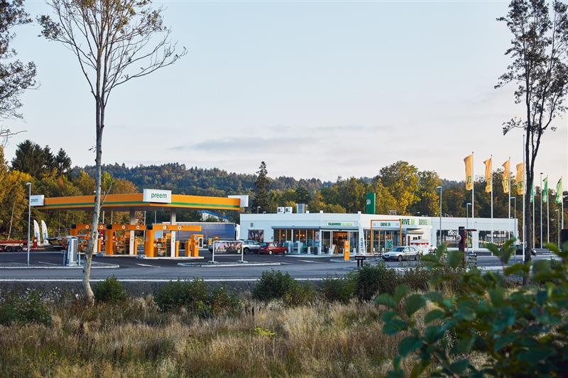 bensinstation butik tanka