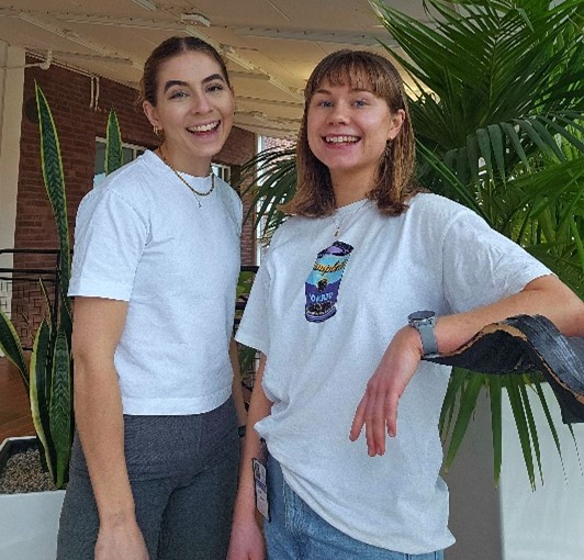 Ellinor Andersson och Klara Nyström